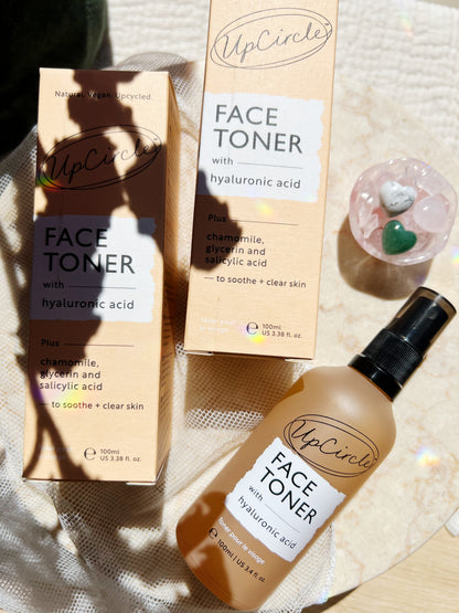Face Toner med Hyaluronic Acid & Green Mandarin