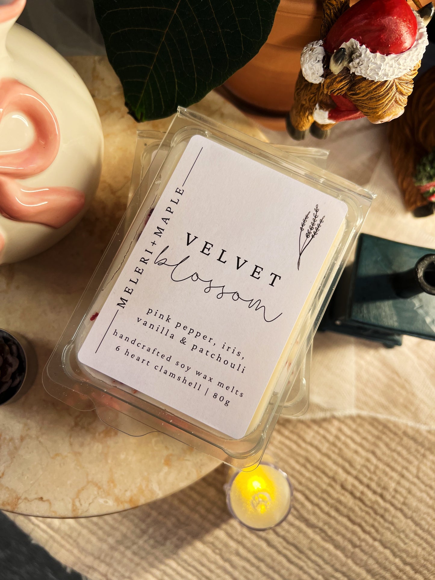 Velvet Blossom Heart Wax Melt