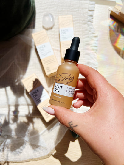 Face Oil med coffee, rosehip + jojoba