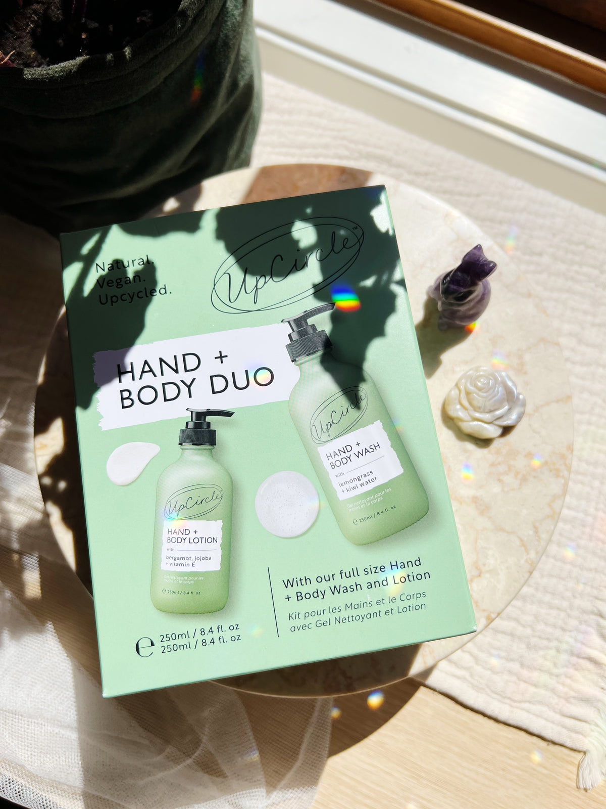 Hand & Body Duo Gift Set med Lemongrass & Bergamot