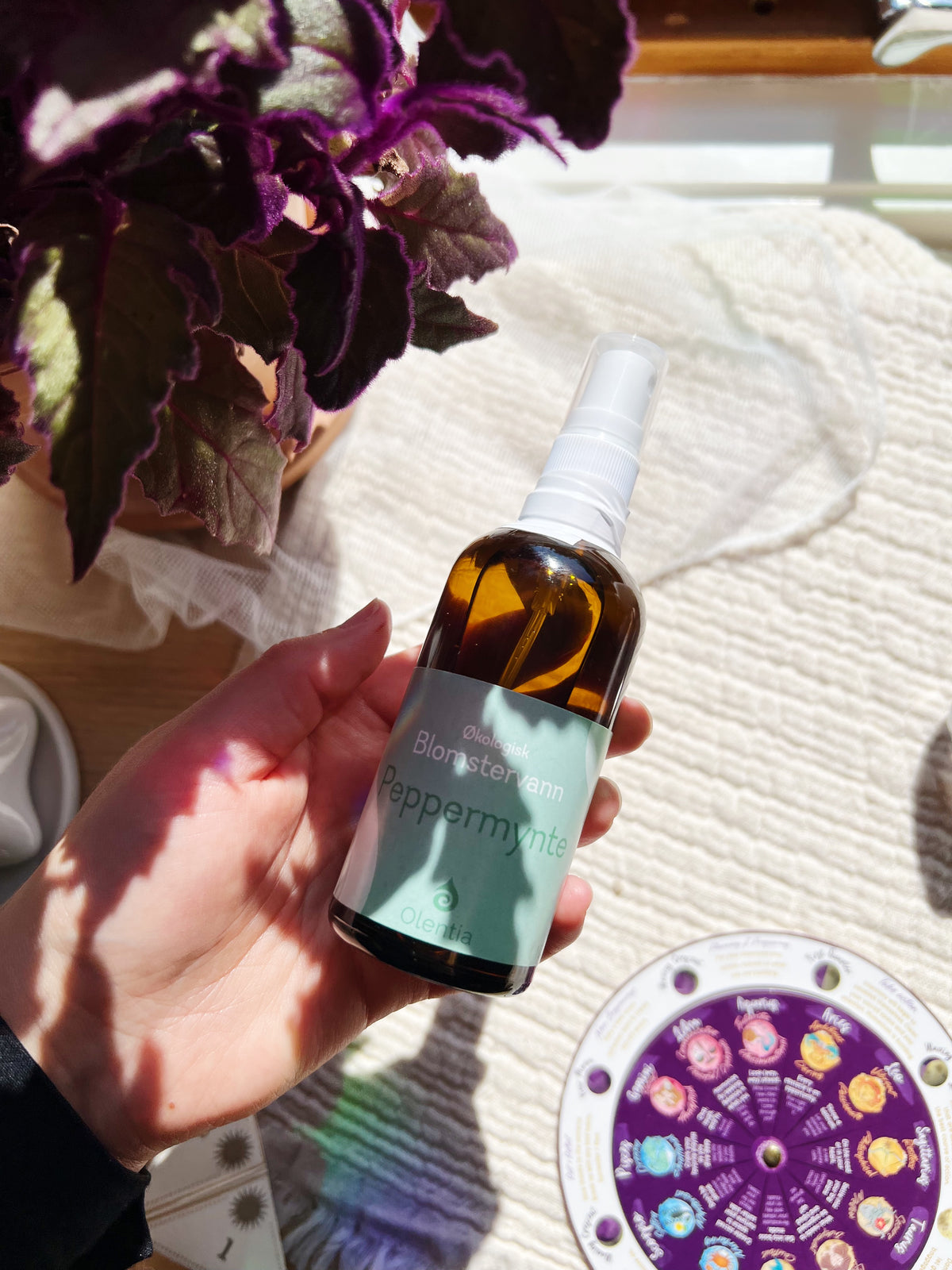 Peppermynte Blomstervann (100 ml)