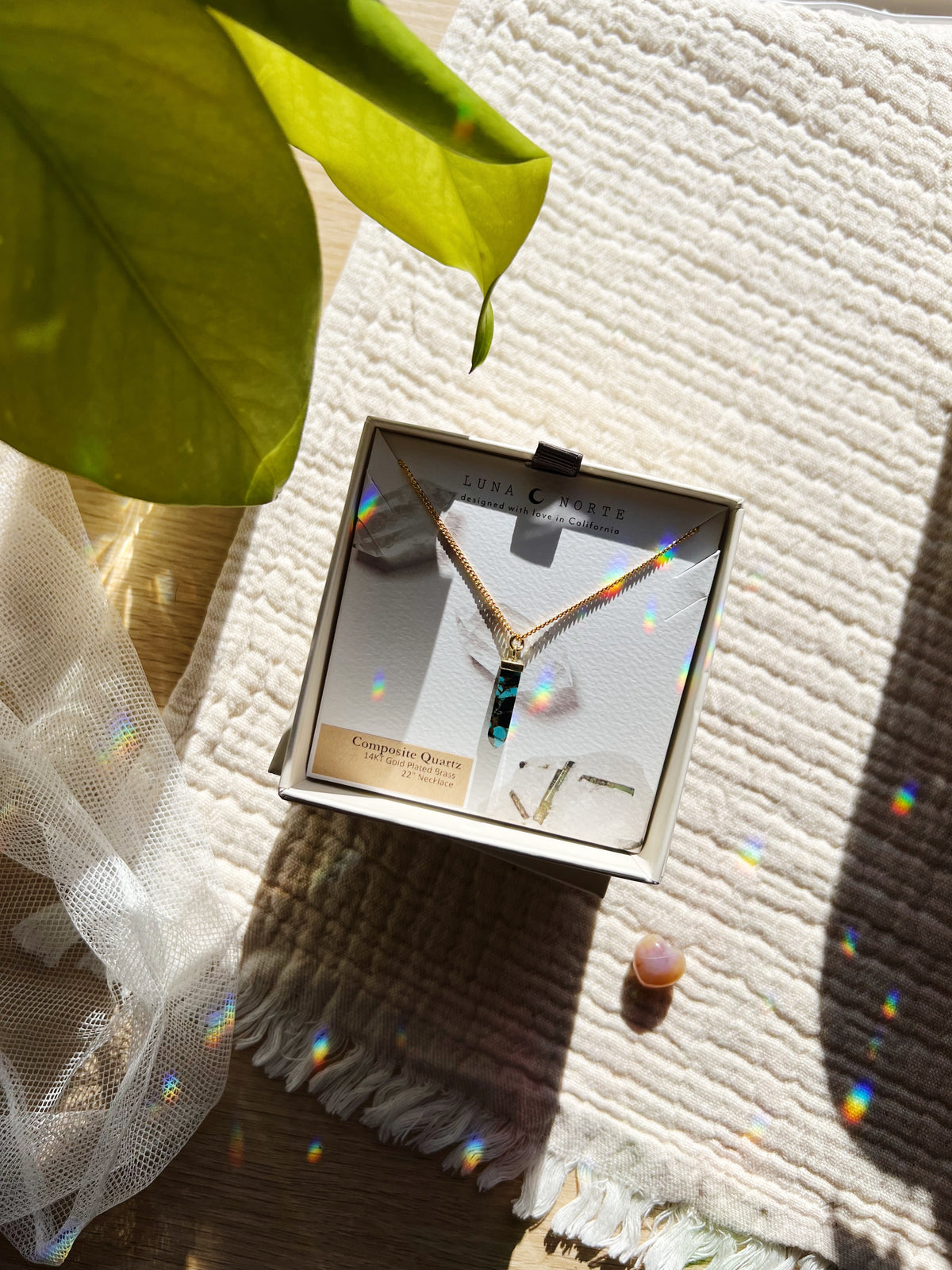 Obelisk Pendant Halskjede - Chameleon