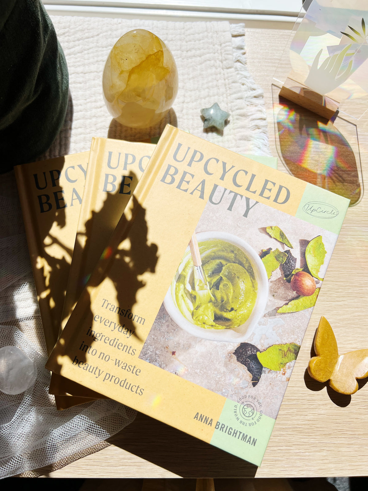 UpCycled Beauty Bok: Hjemmelagde hudpleieoppskrifter av Anna Brightman