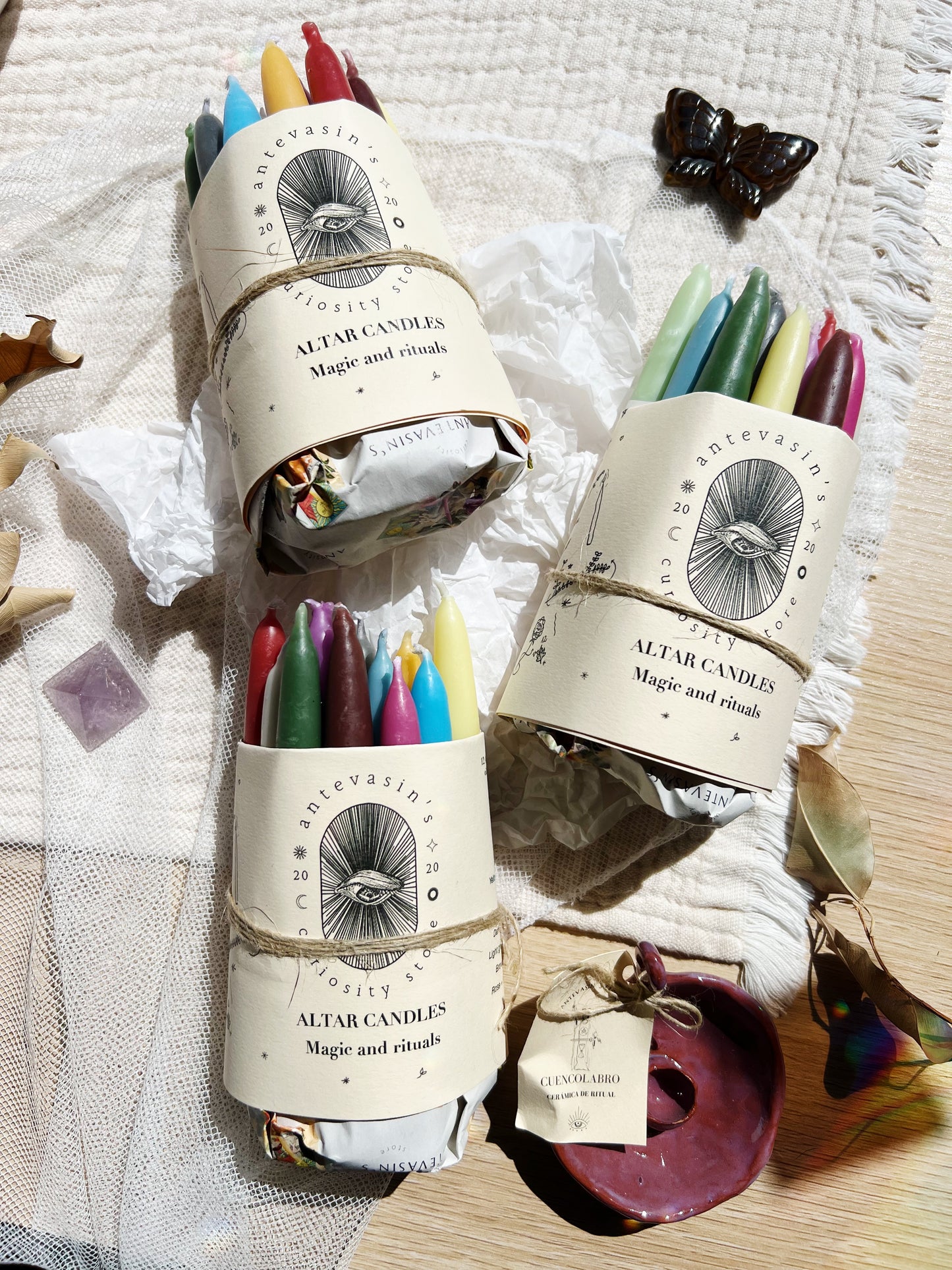 Alterlys Ritualsett – 12 lys for 12 energier