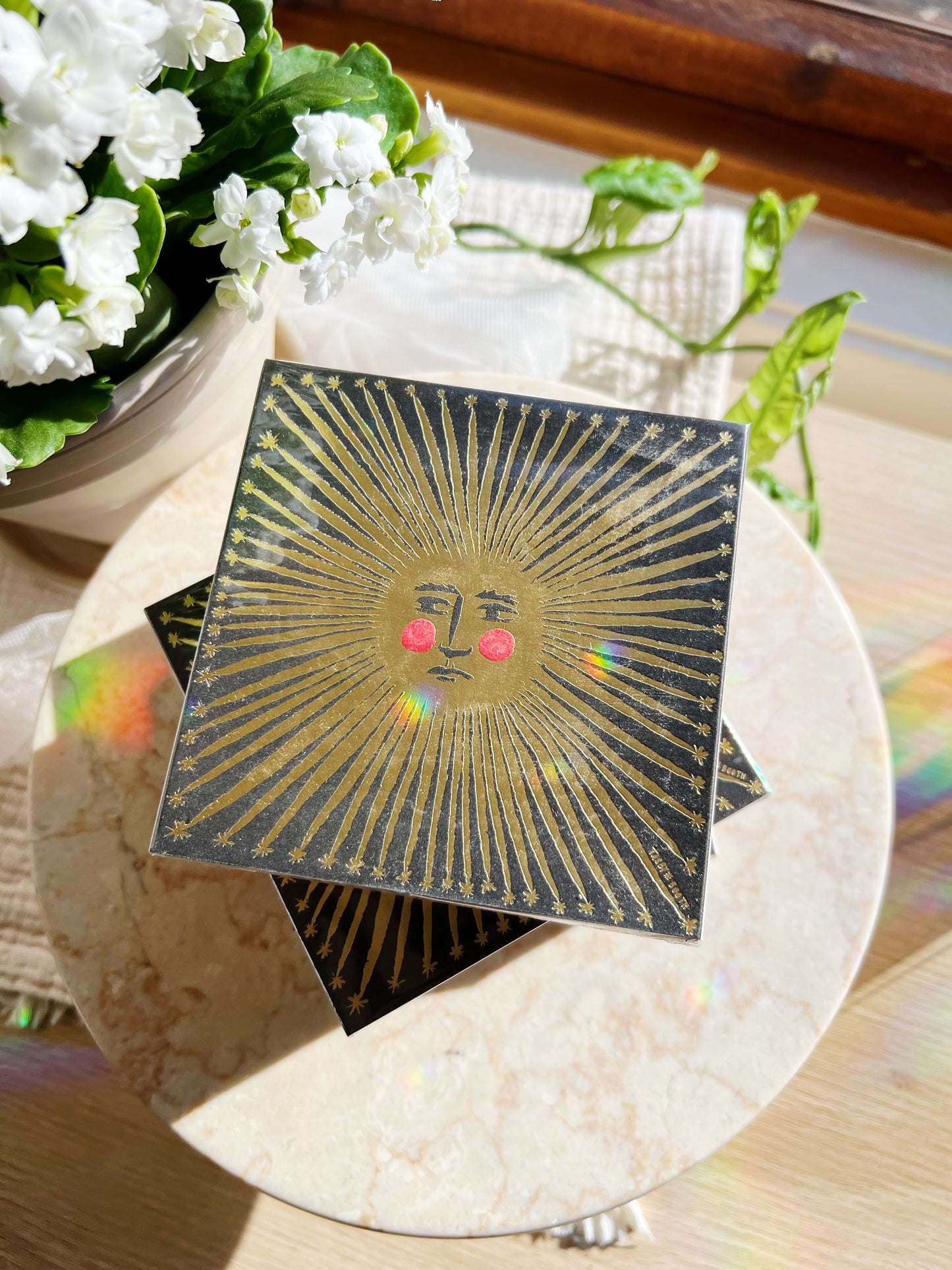 Sun Ray Fyrstikker - Kvadratisk Fyrstikkeske