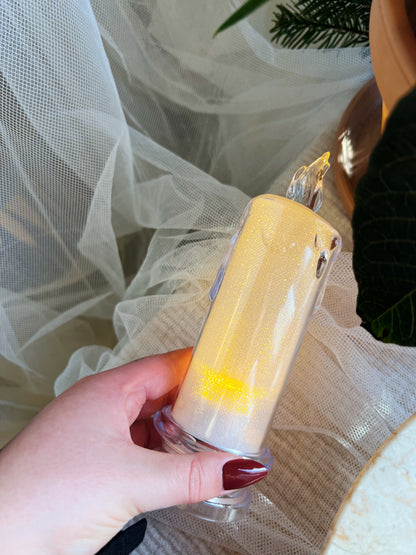 Cozy Glow LED Tradisjonelt Stearinlys – Stor