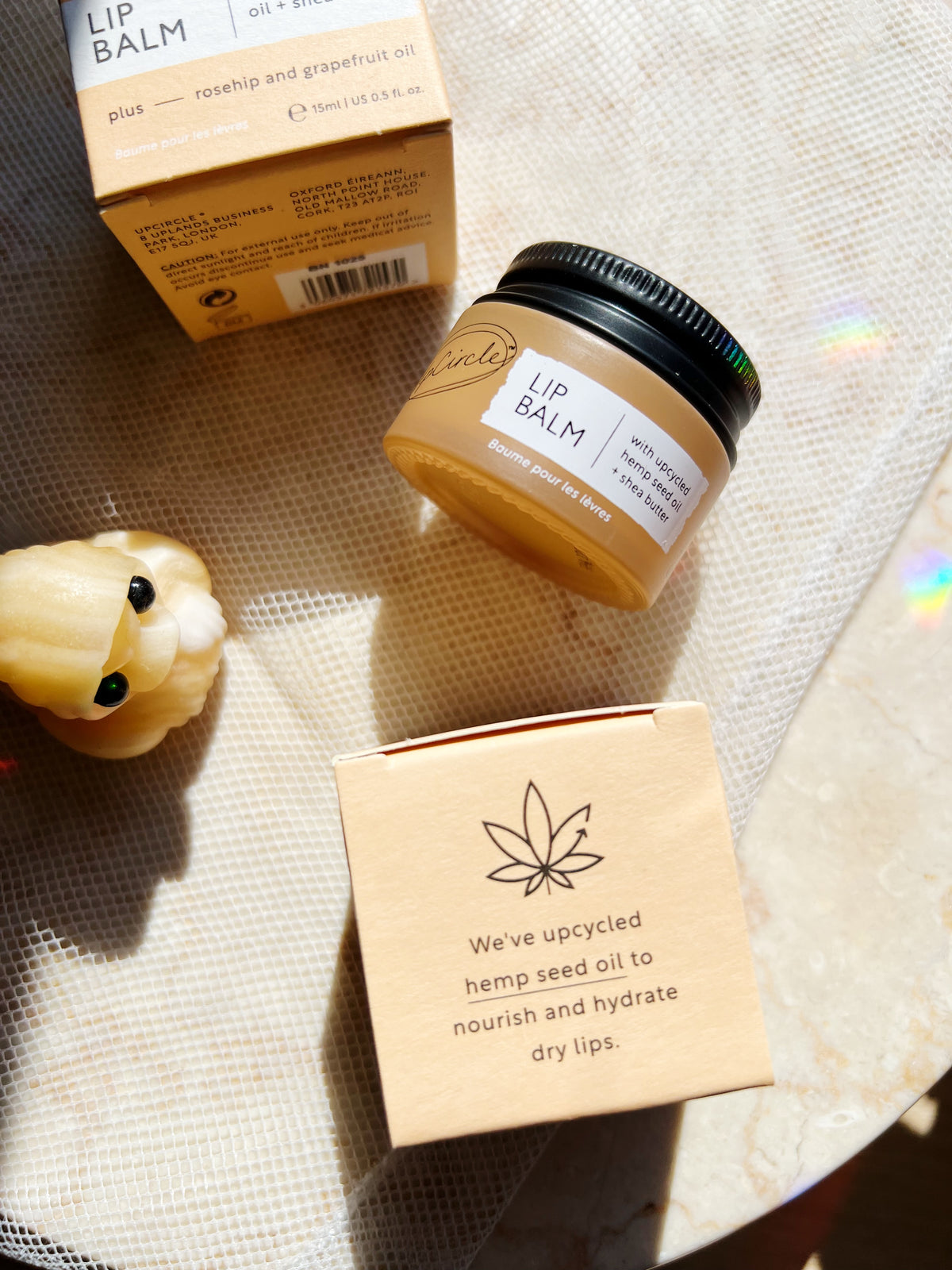 Vegansk Leppepomade med Hemp Seed Oil – UpCircle
