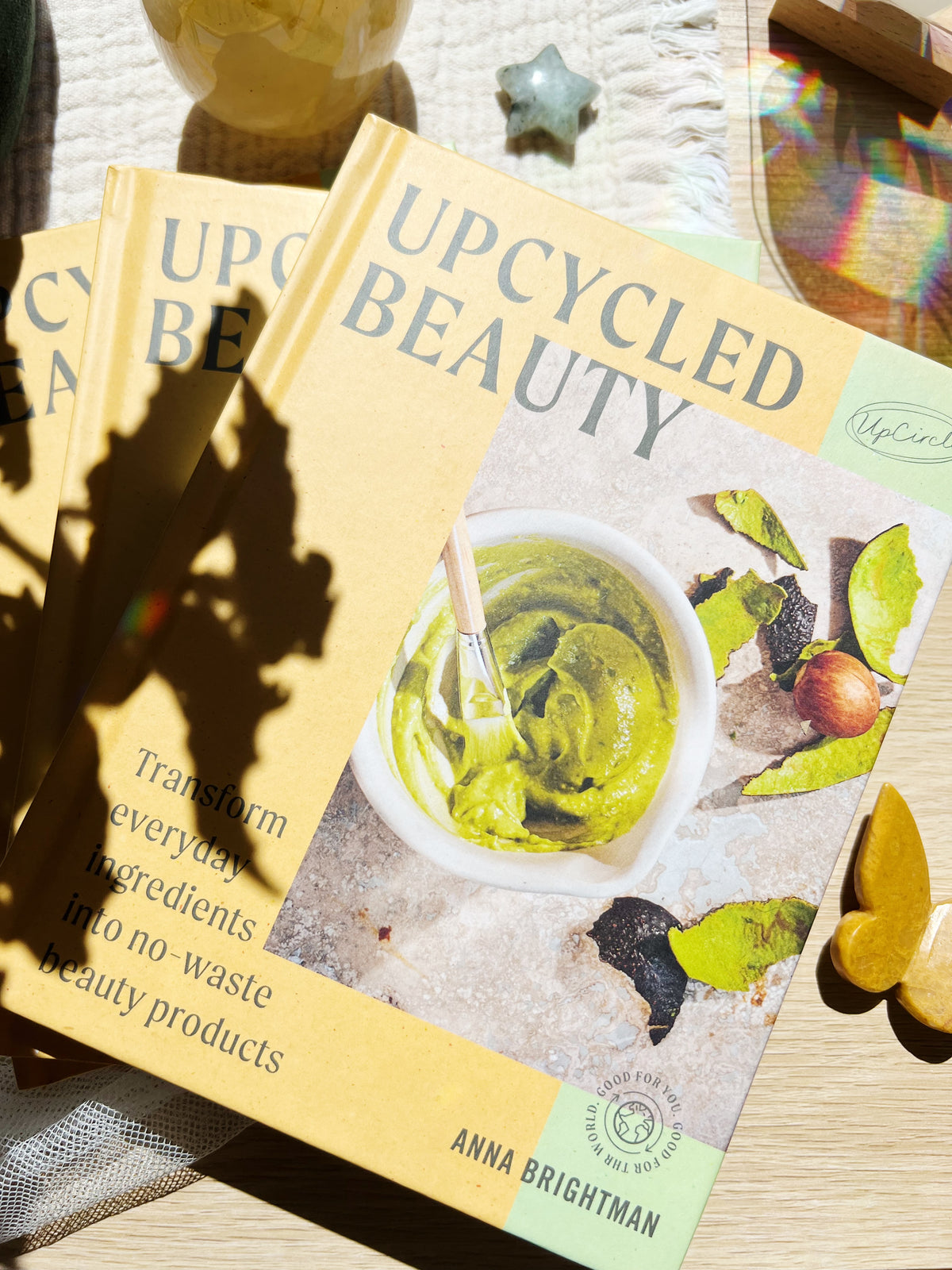 UpCycled Beauty Bok: Hjemmelagde hudpleieoppskrifter av Anna Brightman