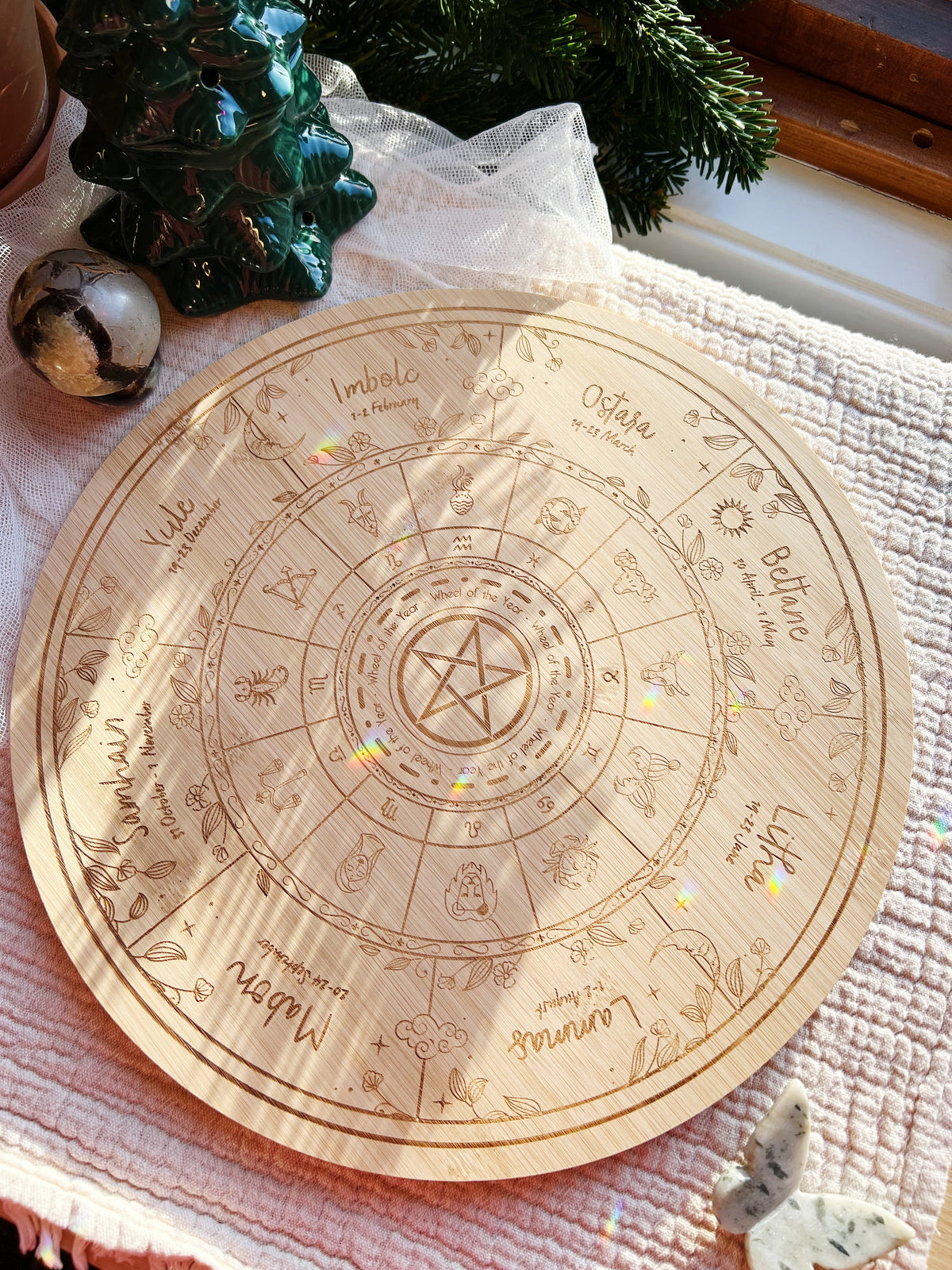 Wheel of the Year Serveringsbrett
