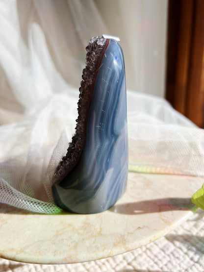 Druzy Agat fra Uruguay – 424g