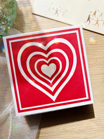 Concentric Heart Luxury Fyrstikker