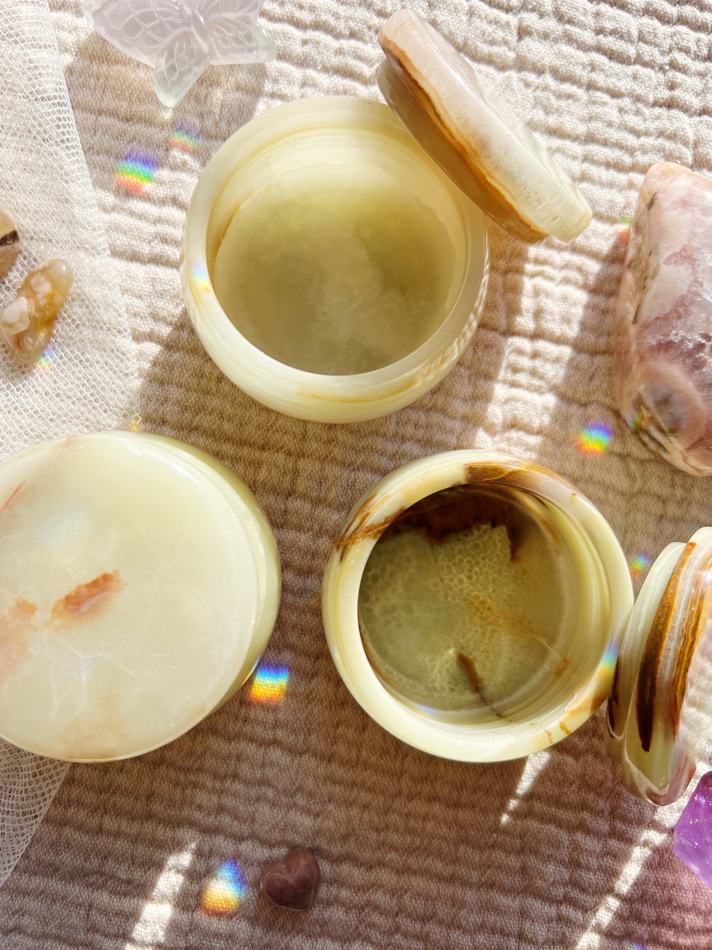 Lush Harmony Kalsitt Smykkeskrin