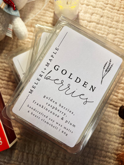 Golden Berries Heart Wax Melts