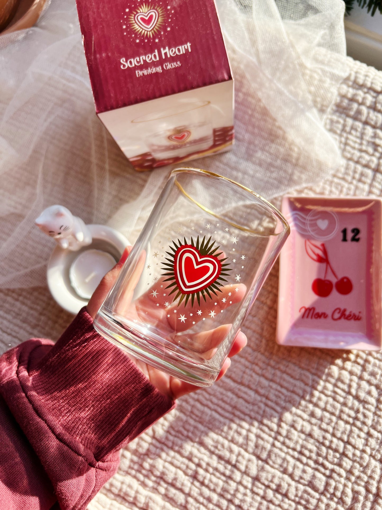 Sacred Heart Glass kopp