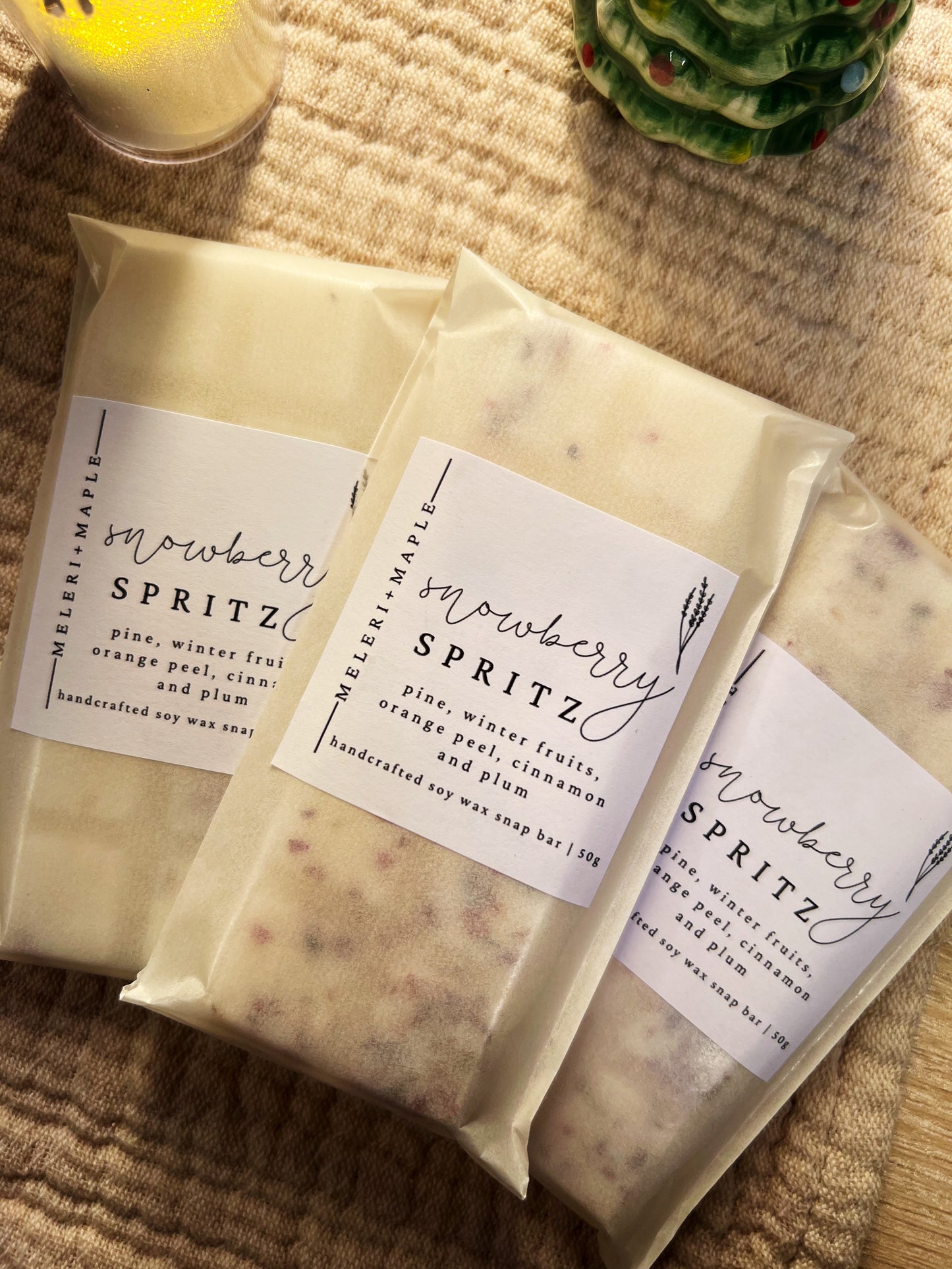 Snowberry Spritz Snap Bar Wax Melt