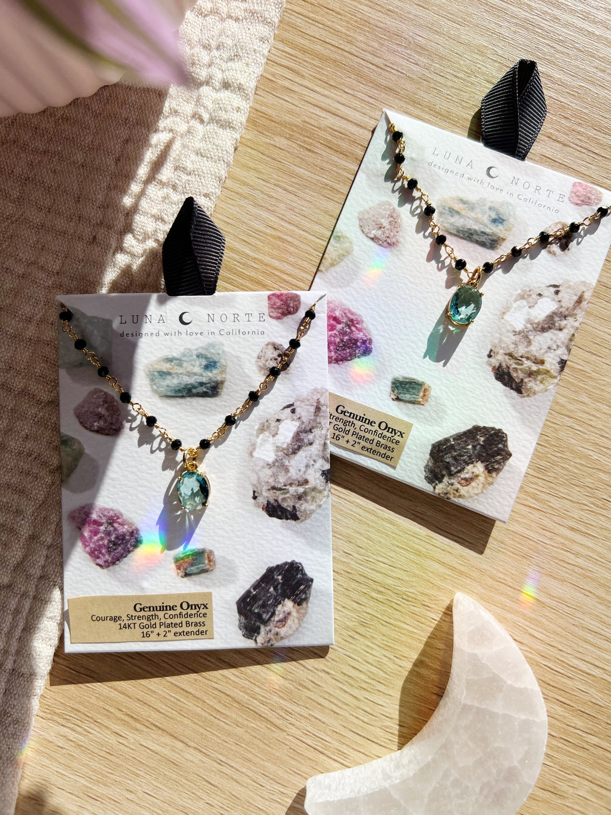 Eternal Shores Halskjede med Svart Onyx