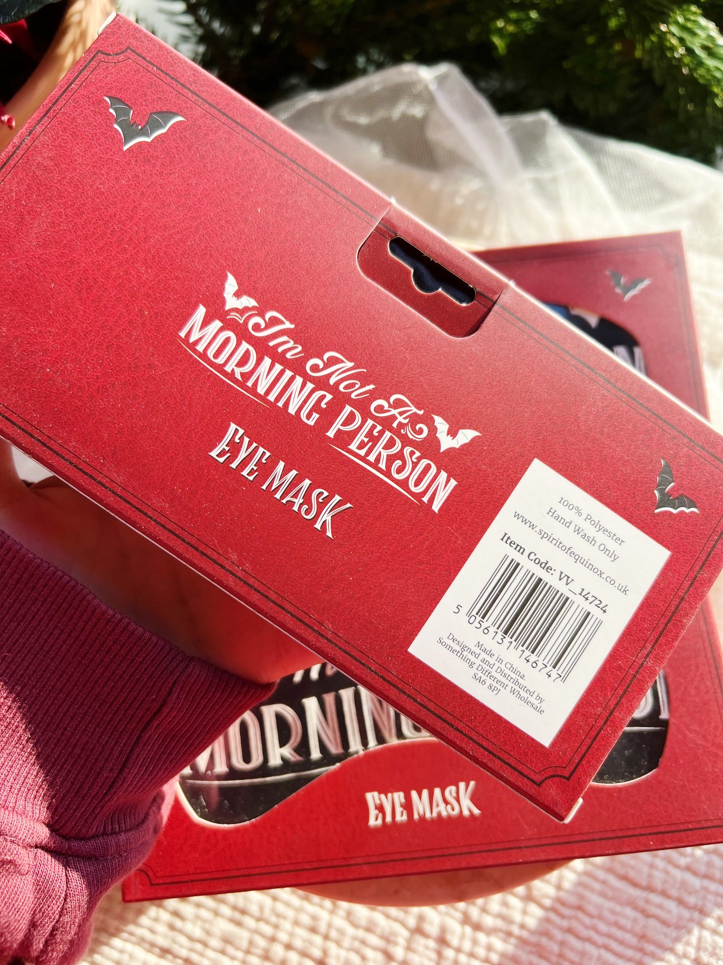 I'm Not a Morning Person Sovemaske