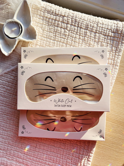 Cat Face Sovemaske