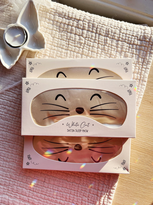 Cat Face Sovemaske