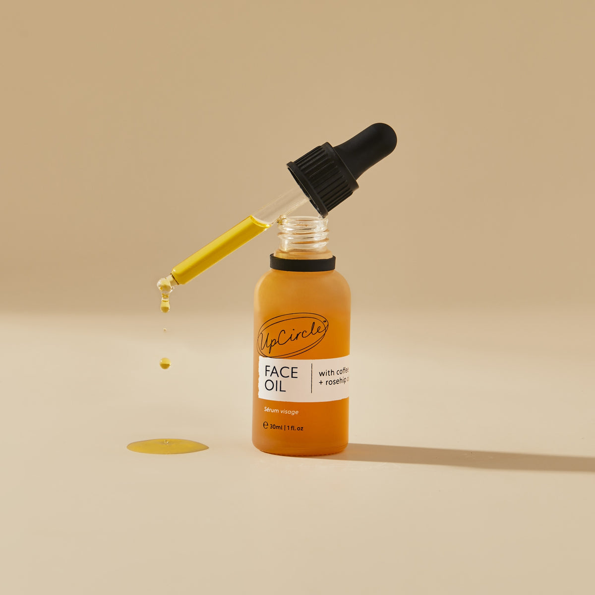 Face Oil med coffee, rosehip + jojoba