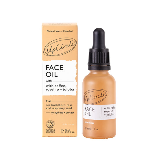 Face Oil med coffee, rosehip + jojoba
