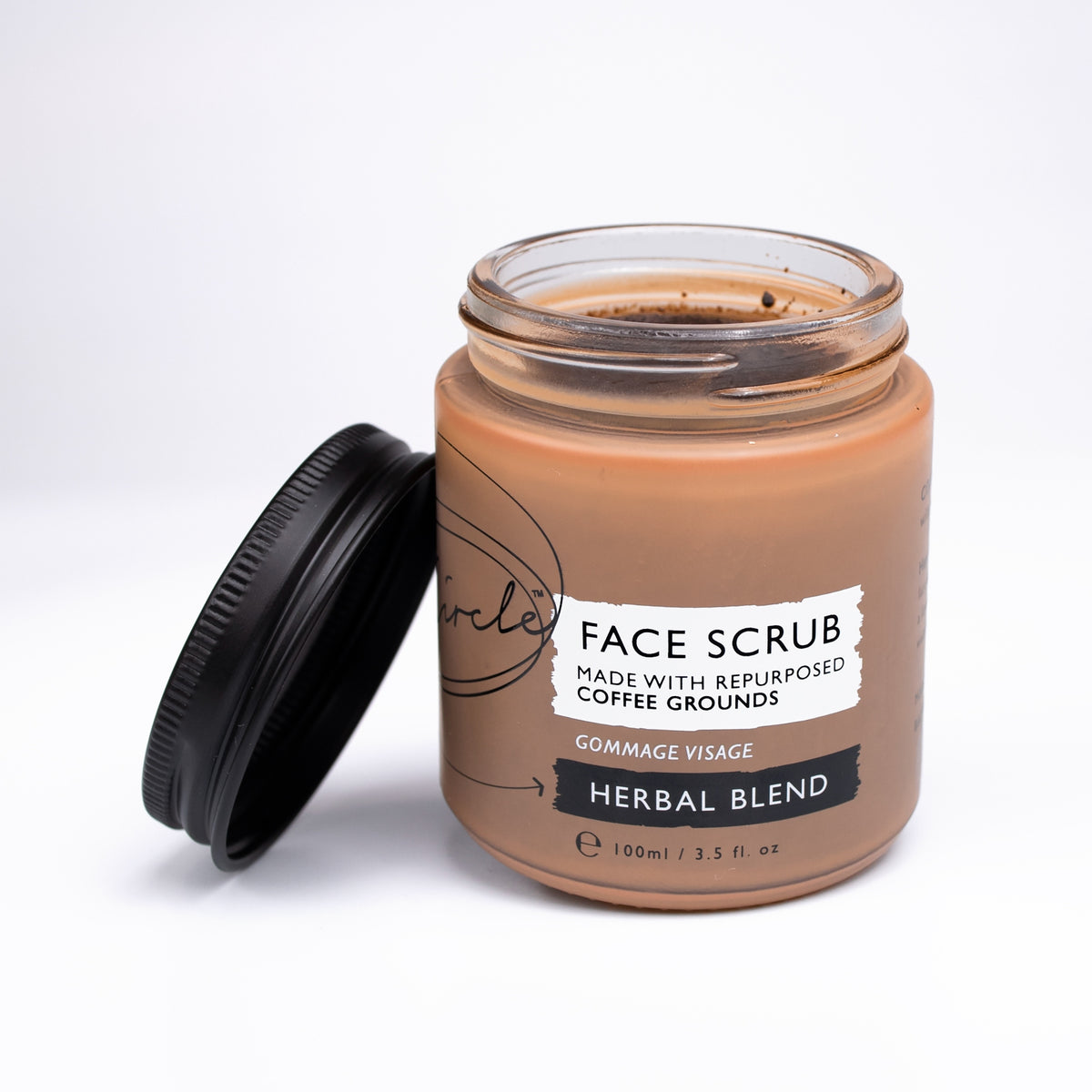 Coffee Face Scrub med Rosehip Oil