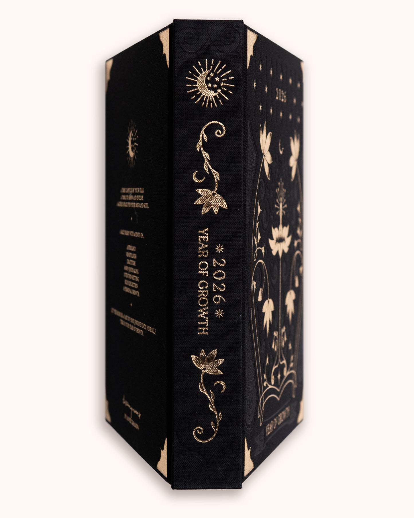 Black 2026 Year of Growth Årsplanlegger