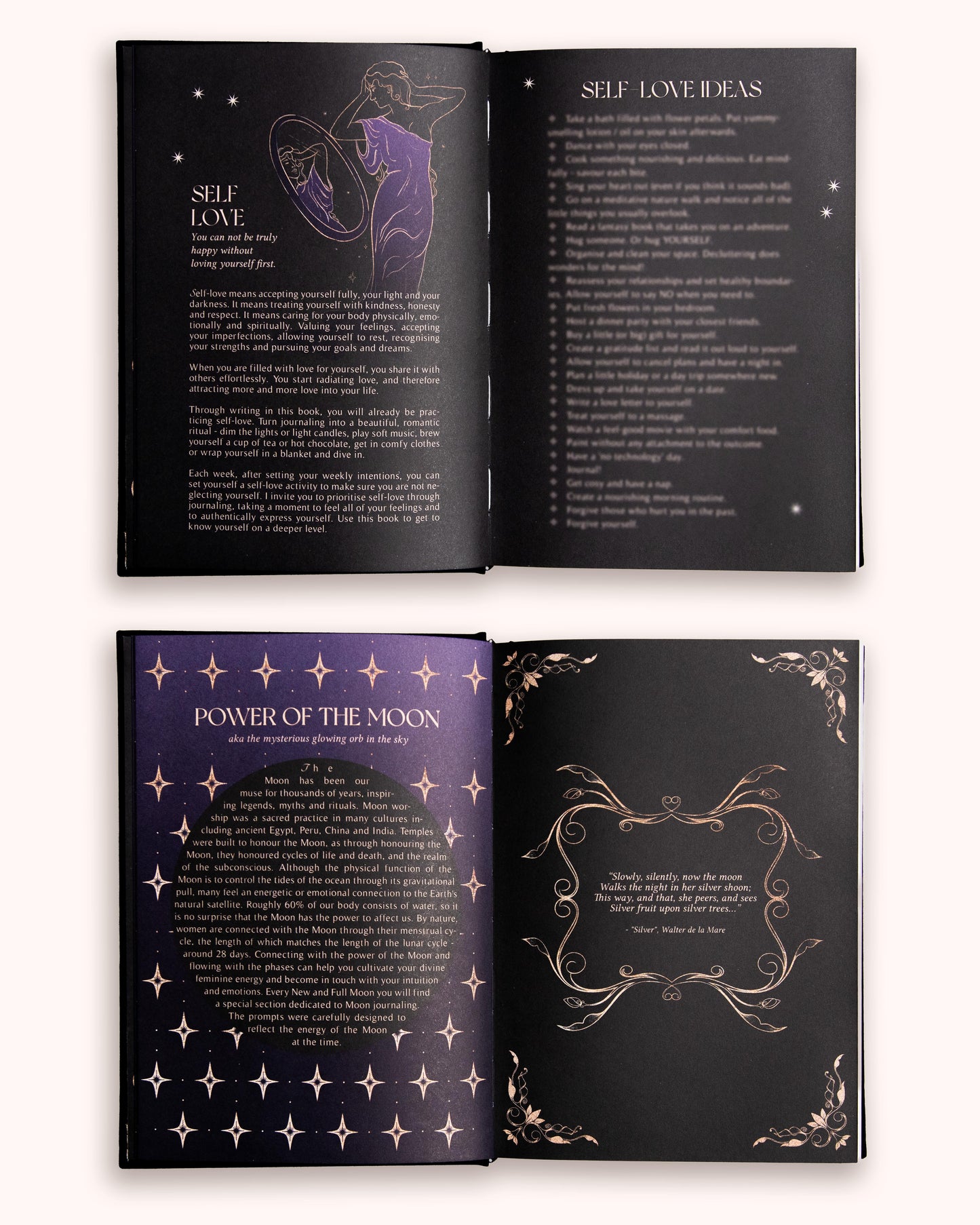 Black 2026 Year of Growth Årsplanlegger