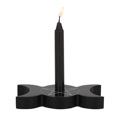 Triple Moon Spell Candle Lysestake