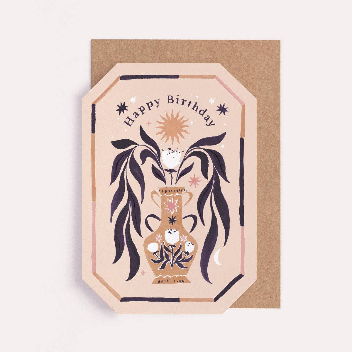 Vase Bursdagskort