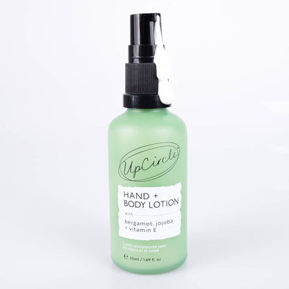 Hand + Body Lotion med Bergamot Water – Reisestørrelse (50ml)