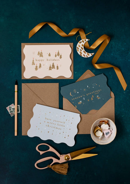 Trees Happy Høytidskort