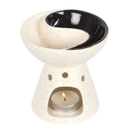 Yin Yang dobbel Olje og Wax Melt Brenner
