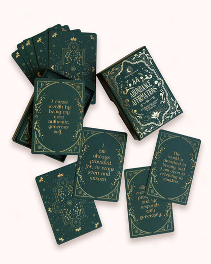 Abundance Affirmasjonskort