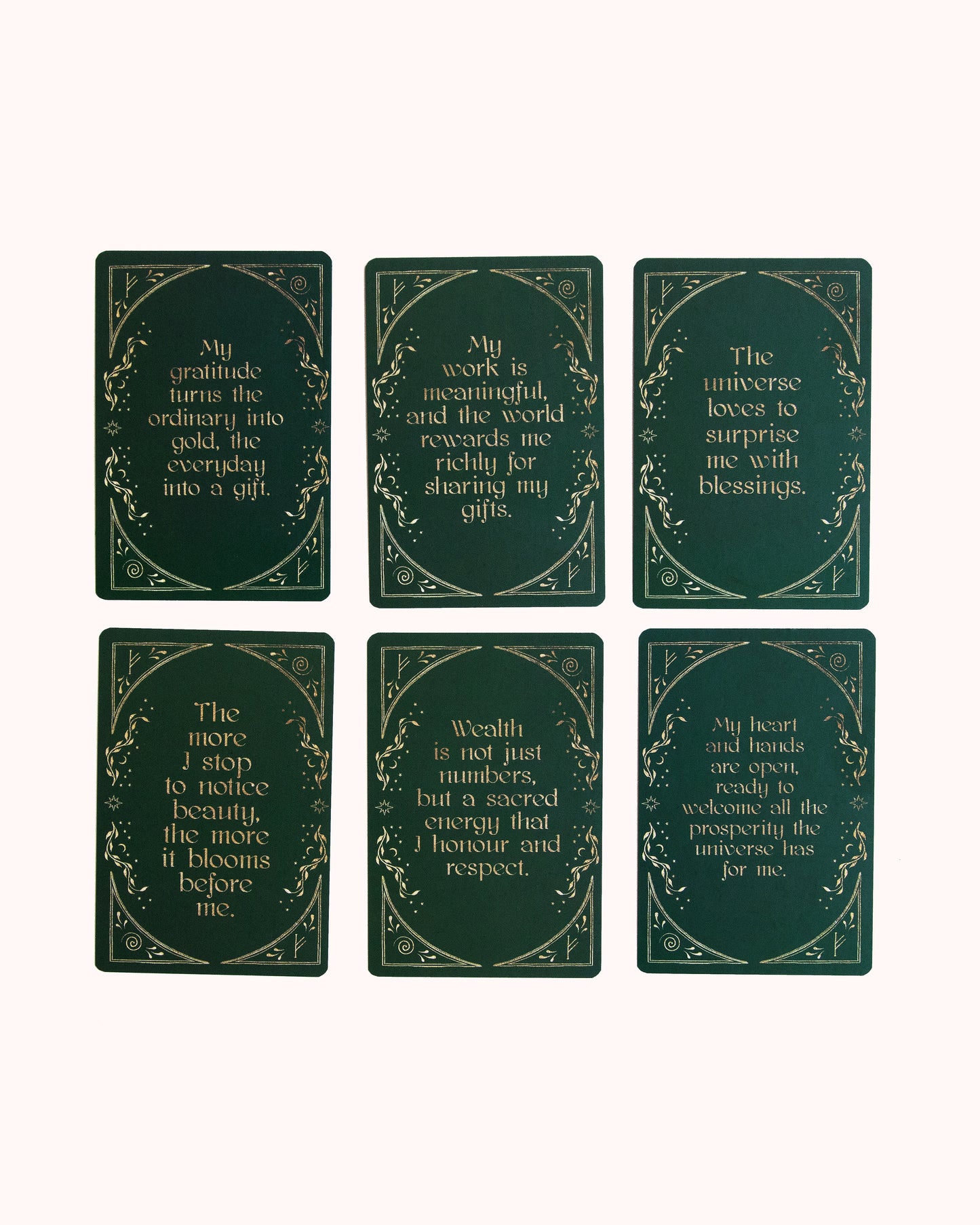 Abundance Affirmasjonskort