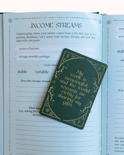 Abundance Affirmasjonskort