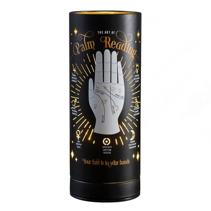 Palm Reading Elektrisk Aroma Lampe (13 x 13 x 28 cm)