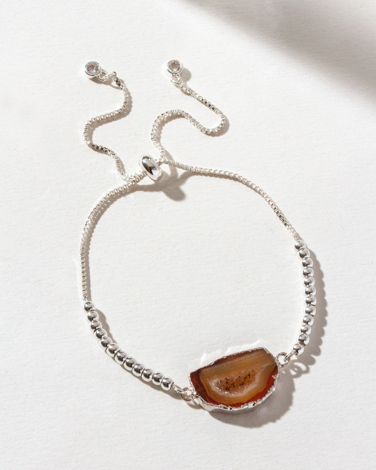 Silvery Elements Armbånd - Geode