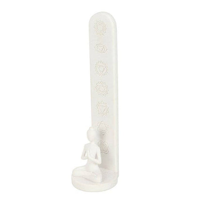 Chakra og Yogapose Røkelsespinneholder