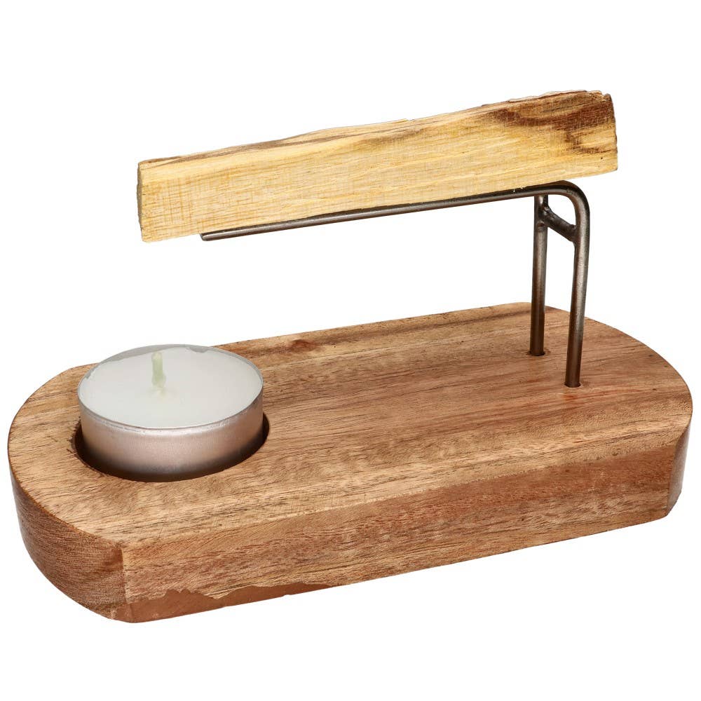 Palo Santo & Salvie Holder i Akasiatre