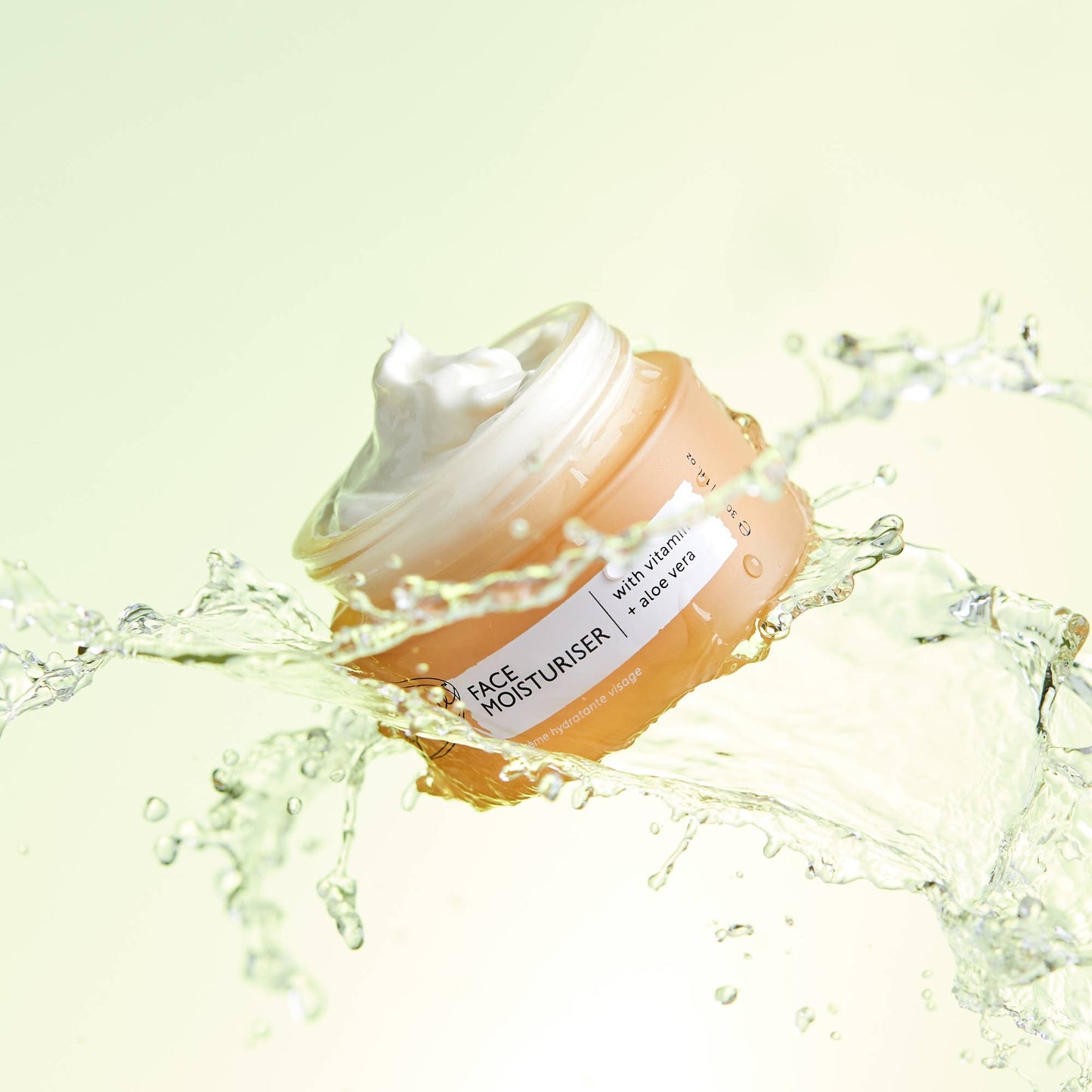Face Moisturiser med Vitamin E + Aloe Vera – Reisestørrelse (30ml)