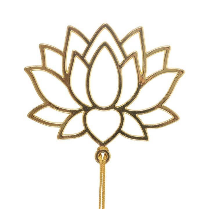 Lotus Bokmerke i Metall