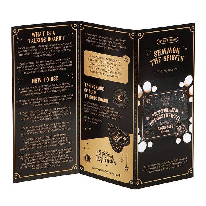 Talking Board med Planchette