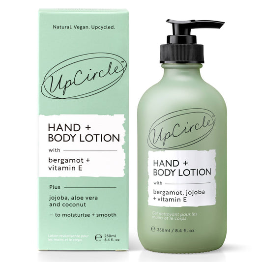Hand + Body Lotion med Bergamot Water – Pump