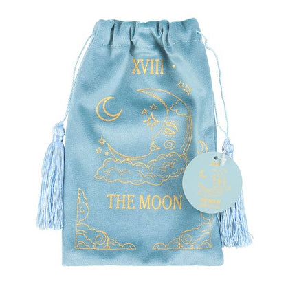 The Moon Vintage Tarot Kort Fløyelspose
