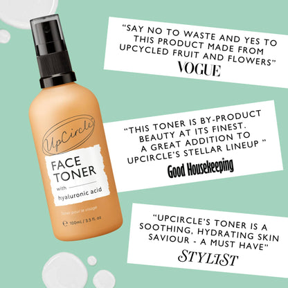 Face Toner med Hyaluronic Acid & Green Mandarin