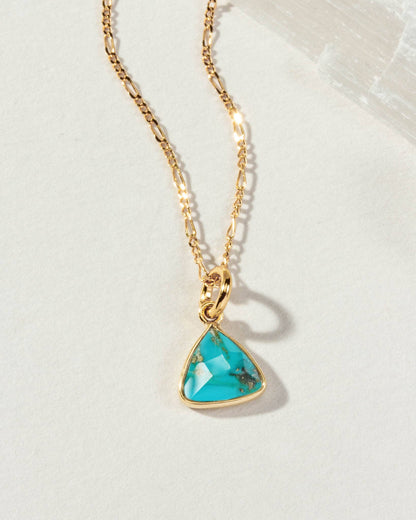 Bermuda Triangle Dainty Collar Halskjede - Turquoise
