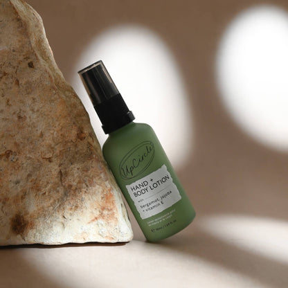 Hand + Body Lotion med Bergamot Water – Reisestørrelse (50ml)