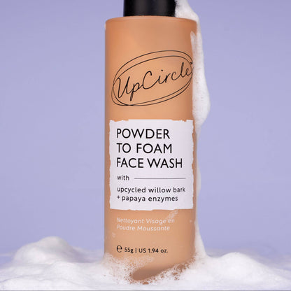 Powder to Foam Face Wash med Willow Bark & Papaya
