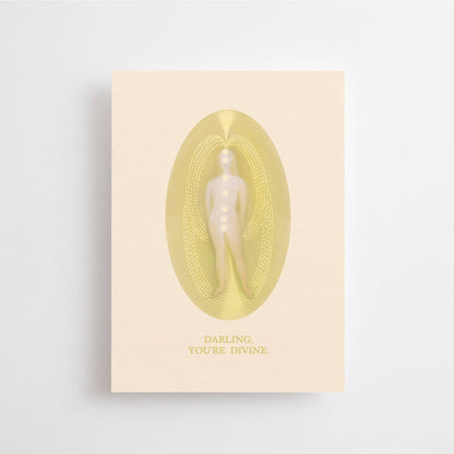 Darling, You're Divine - Card - Aura - Body - Chakra Postkort